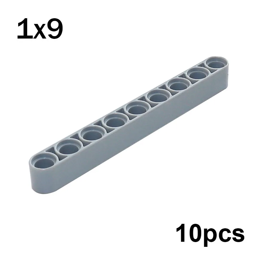 Beams of different lengths, 10 pcs<span> - </span>40490-lightgrey