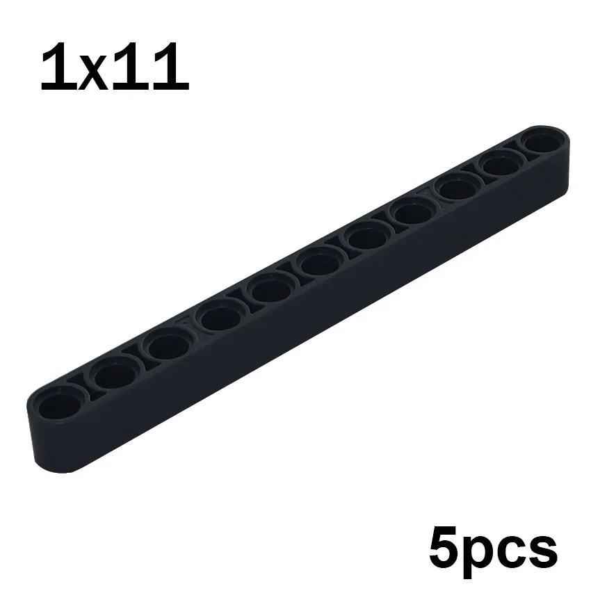 Beams of different lengths, 10 pcs<span> - </span>32525-black